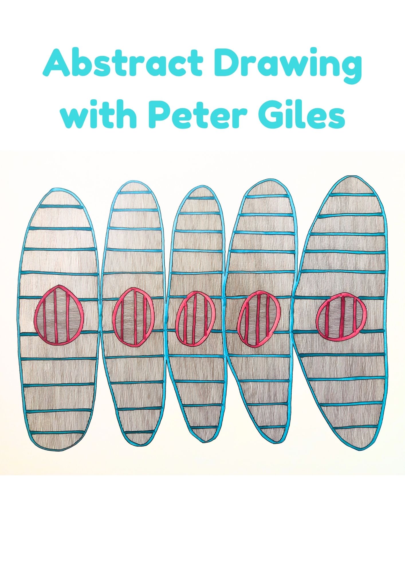 abstract drawing with peter giles